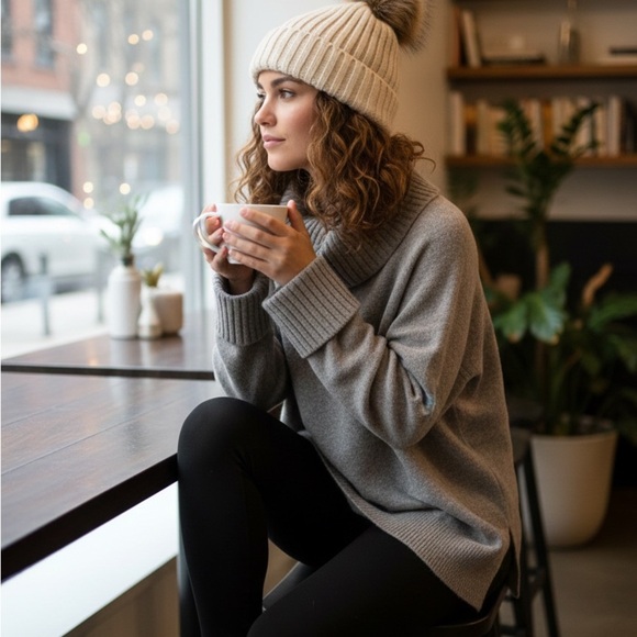 GAP Sweaters - Cozy Gray Turtleneck Sweater nwt